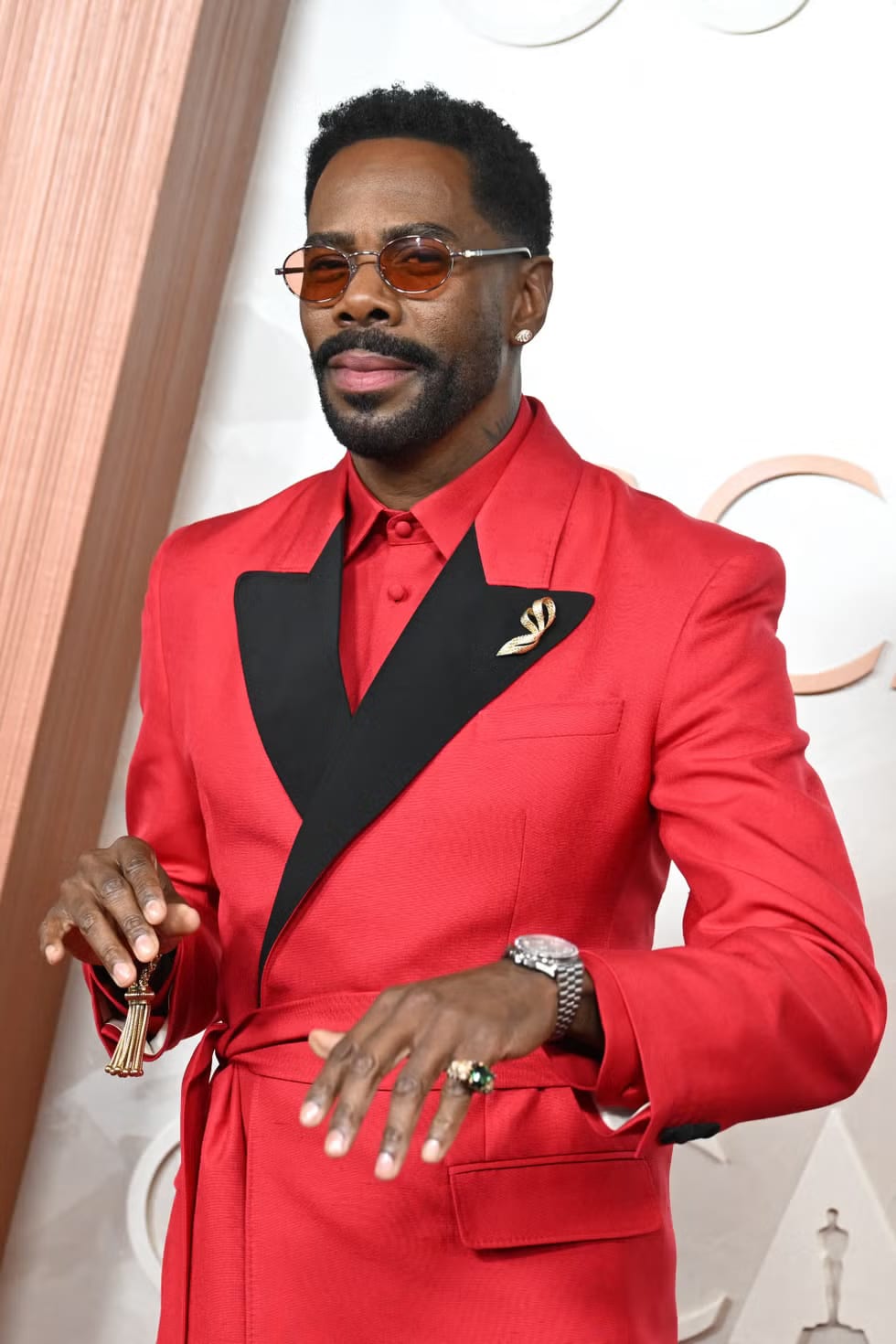 Colman Domingo's Omega Speedmaster Moonwatch in 18ct Canopus Gold