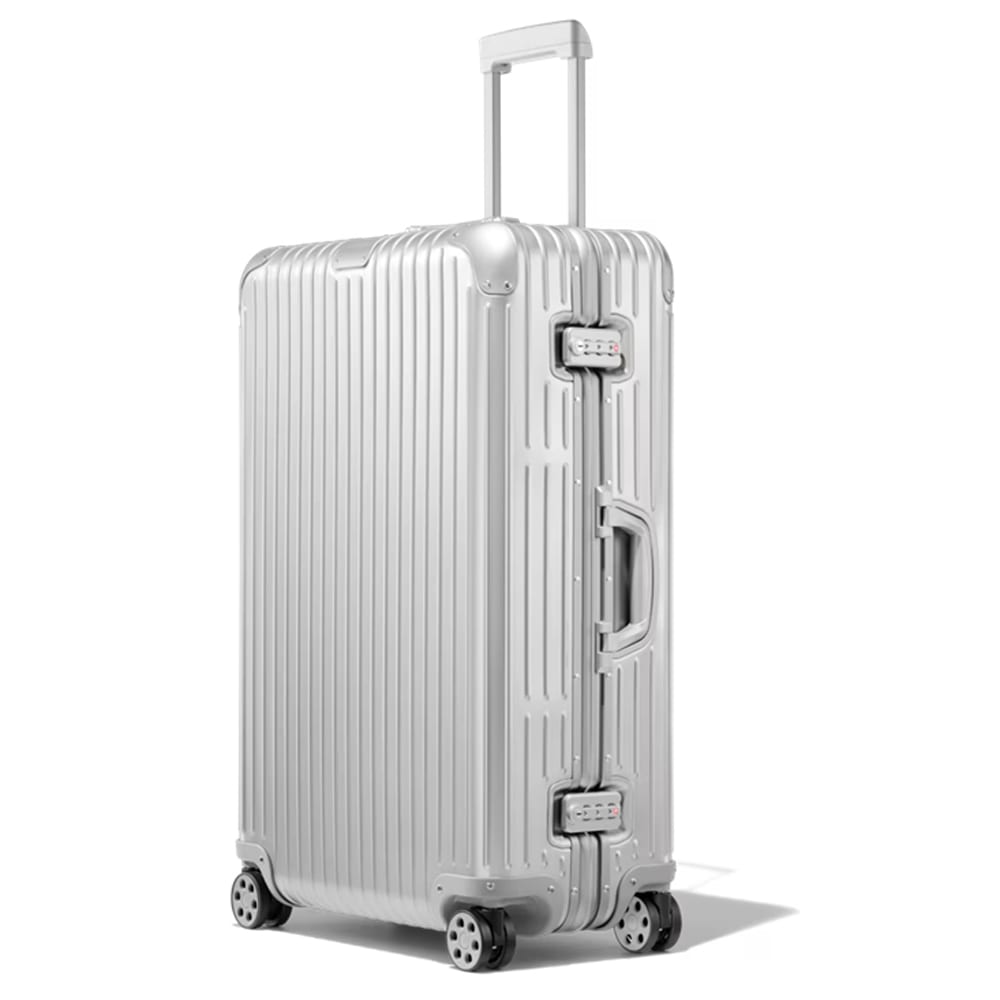 RIMOWA silver suitcase