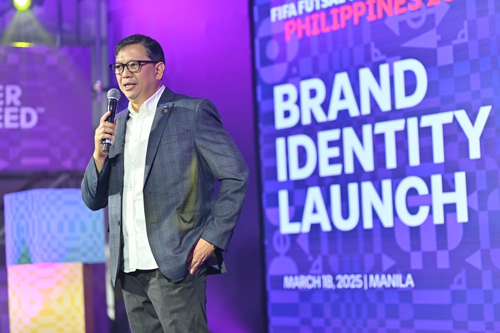 Philippine Football President John Gutierrez