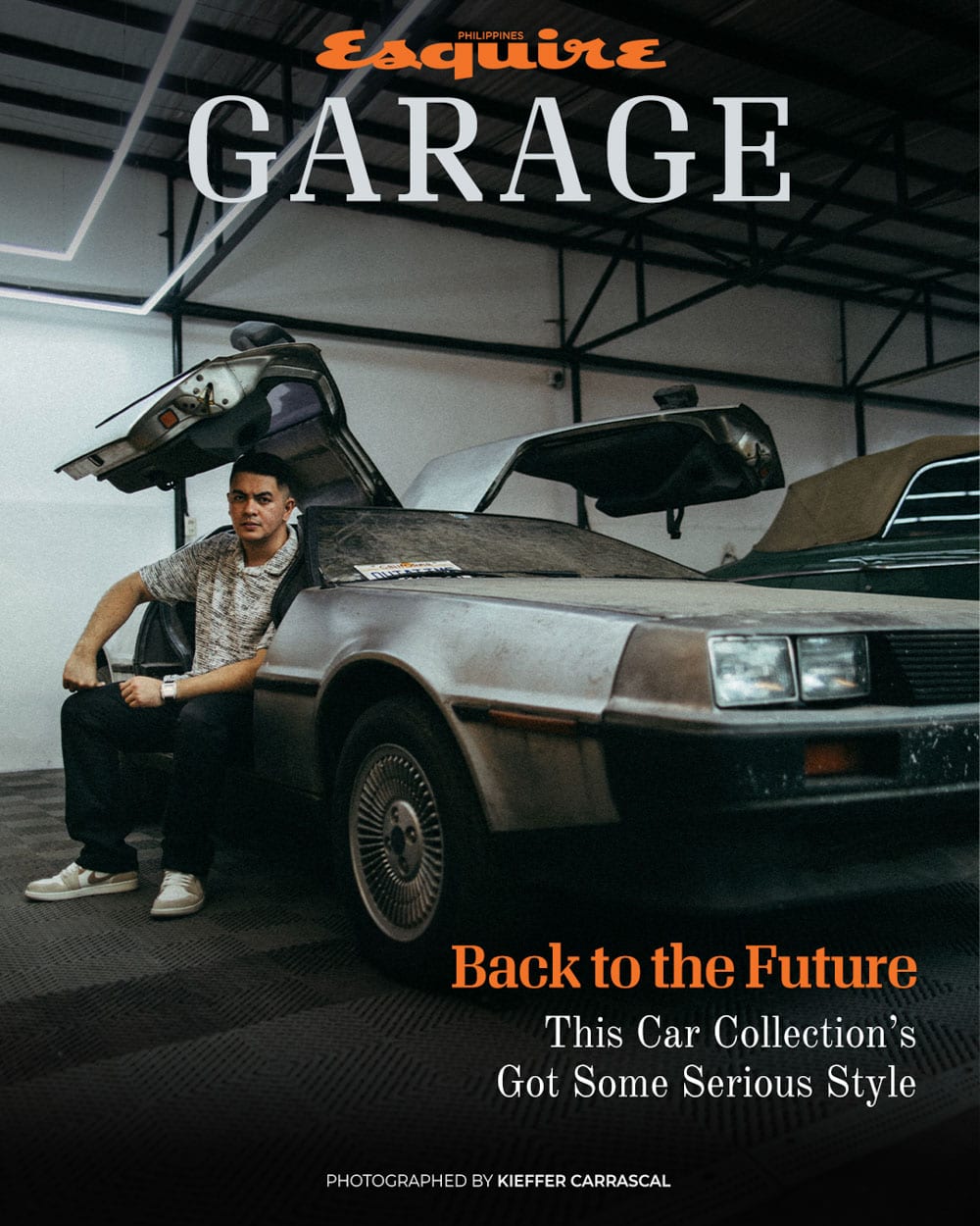 monir momani, garage, car collection cover