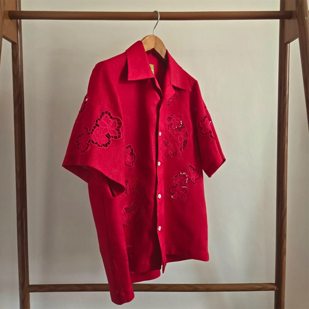 Ched Studio’s 1920’s Broderie Souvenir Shirt