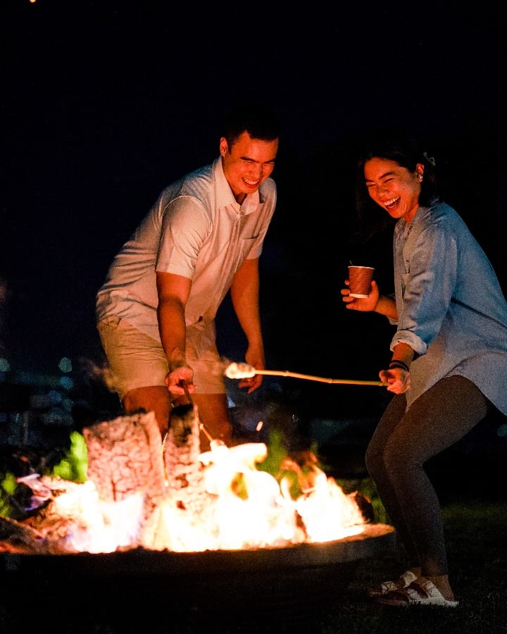 Timberland Highlands Resort bonfire