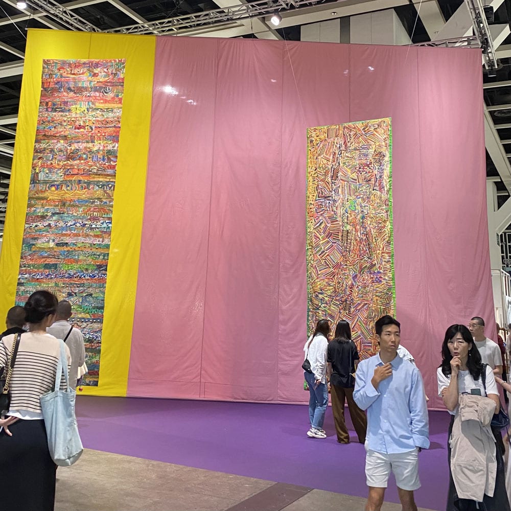 'The Sky is the Limit' (1996-2000) by Pacita Abad and Pio Abad, presented by Silverlens and Tina Kim