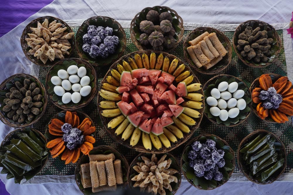 Platters of Sama Bangingi and Tausug culinary delights