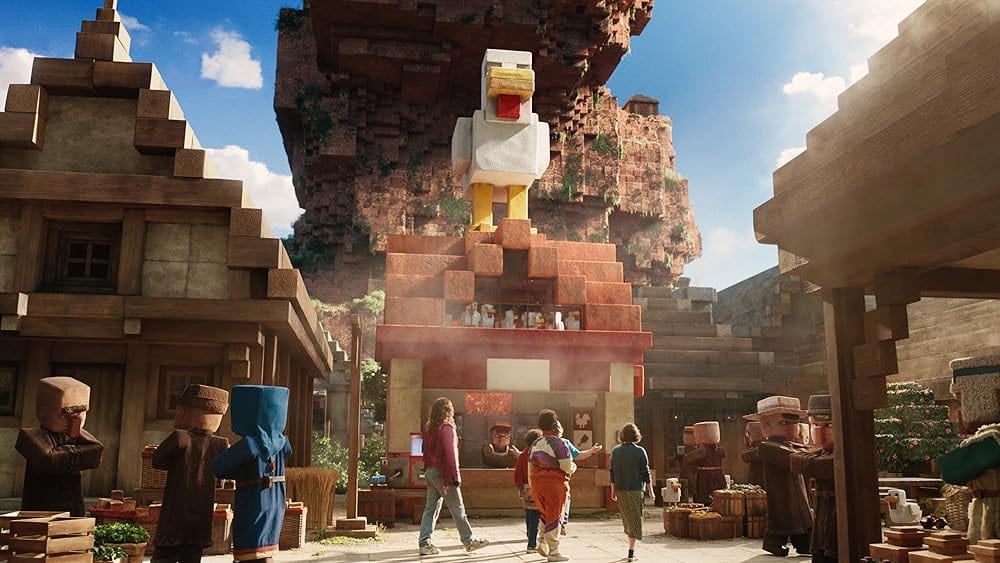 duck in A Minecraft Movie