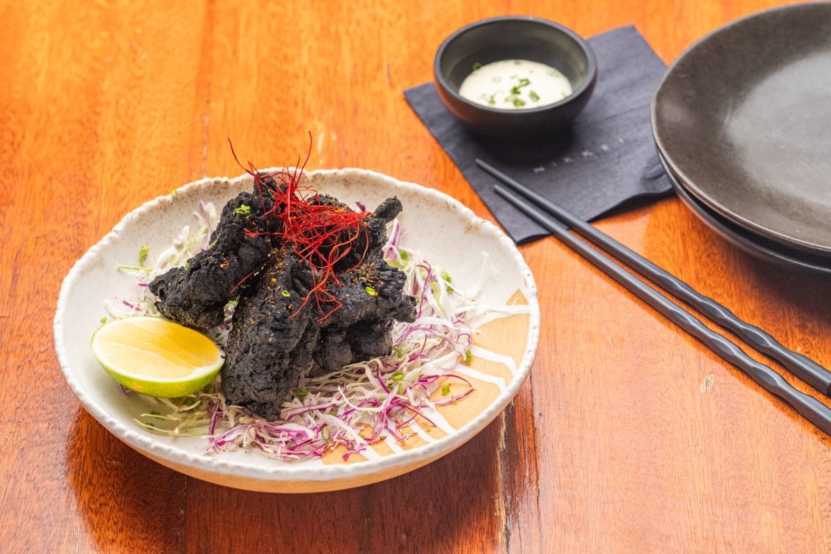 Black Karaage at Nikkei/Nikkei Nama