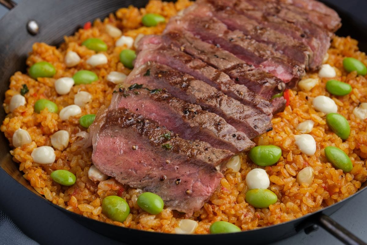 Sirloin Steak Sofrito at Le Feu 