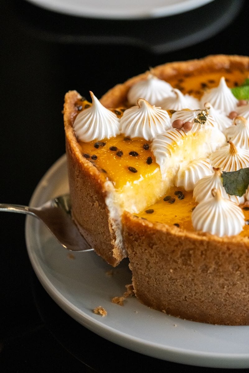 Calamansi Curd Cheesecake at Melc Patisserie