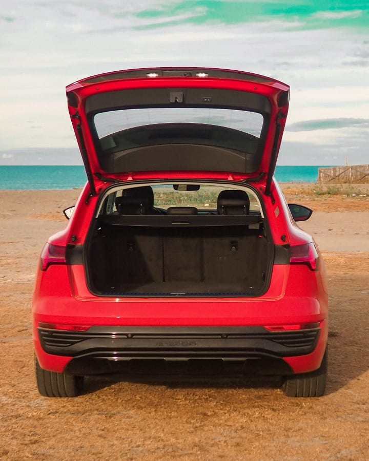 Audi Q8 e-tron exterior trunk