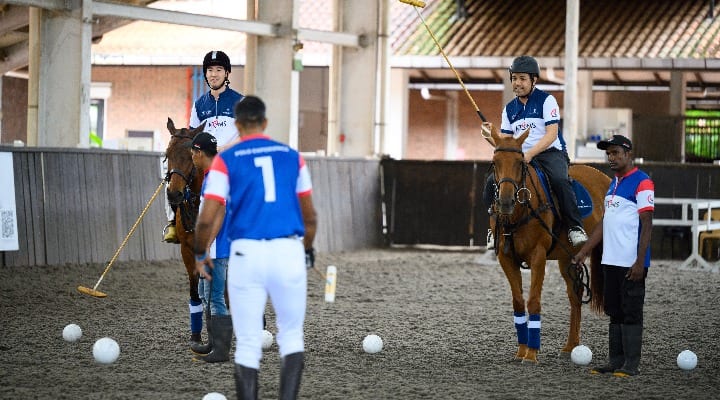 Royal Salute whisky polo clinic