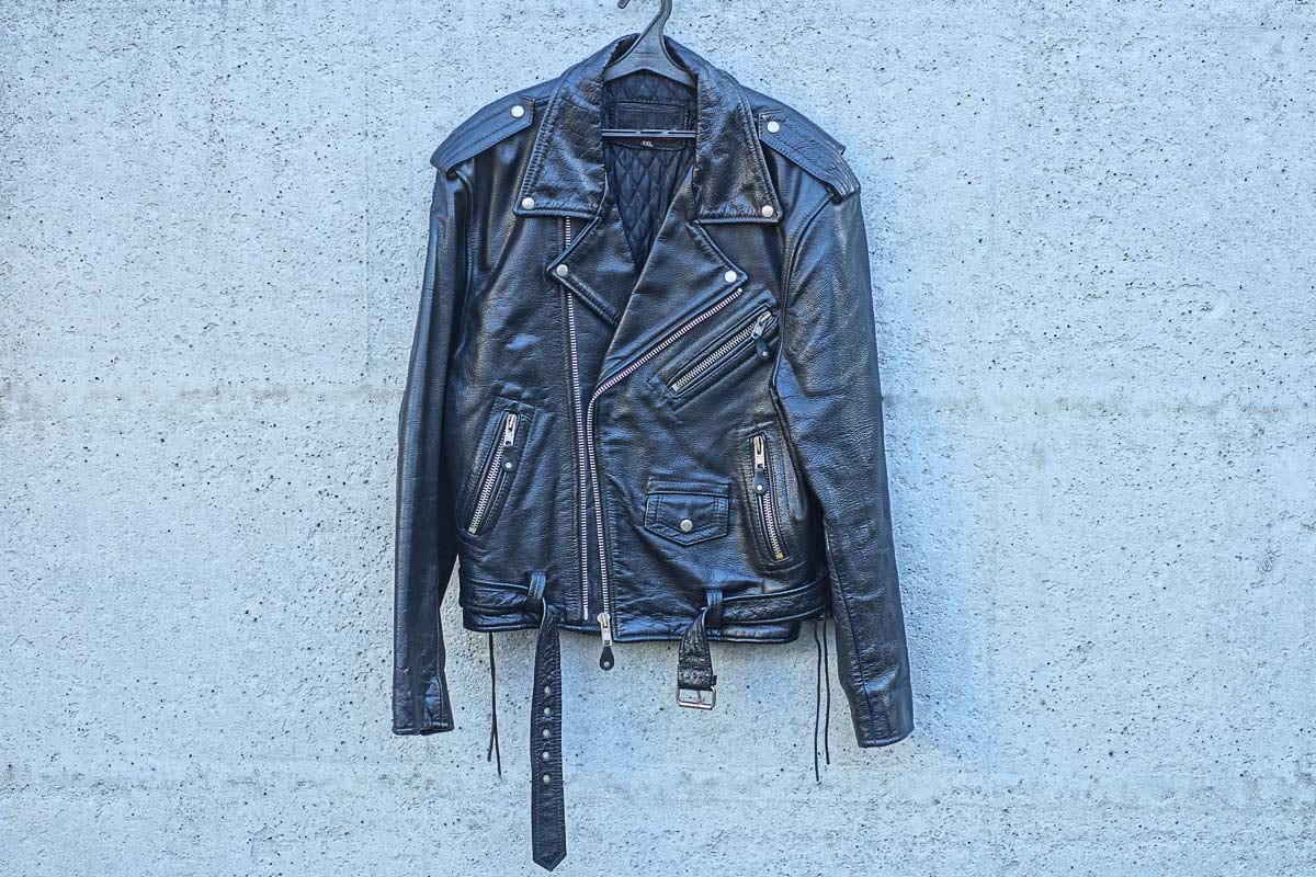Leather jacket