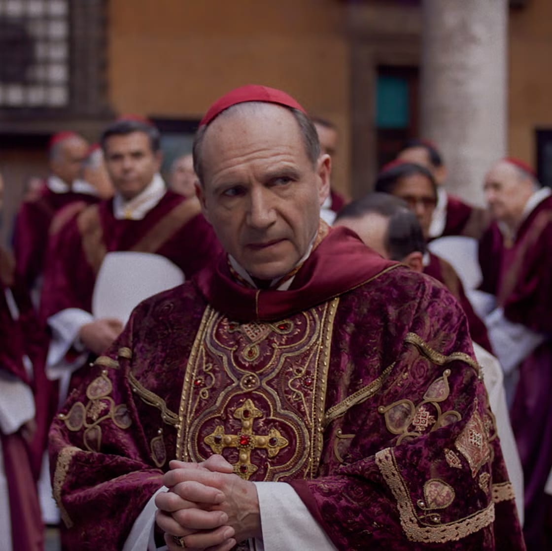 Ralph Fiennes as Cardinal Thomas Lawrence