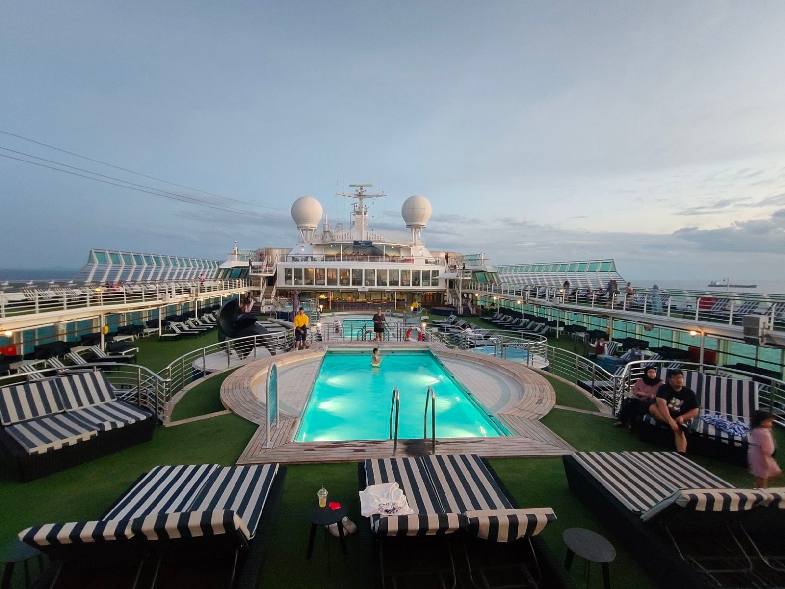 Star Voyager at dusk