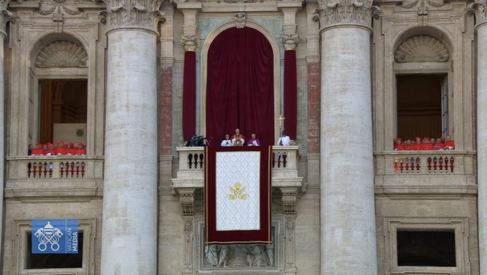 Pope Leo XIV with the Cardinals