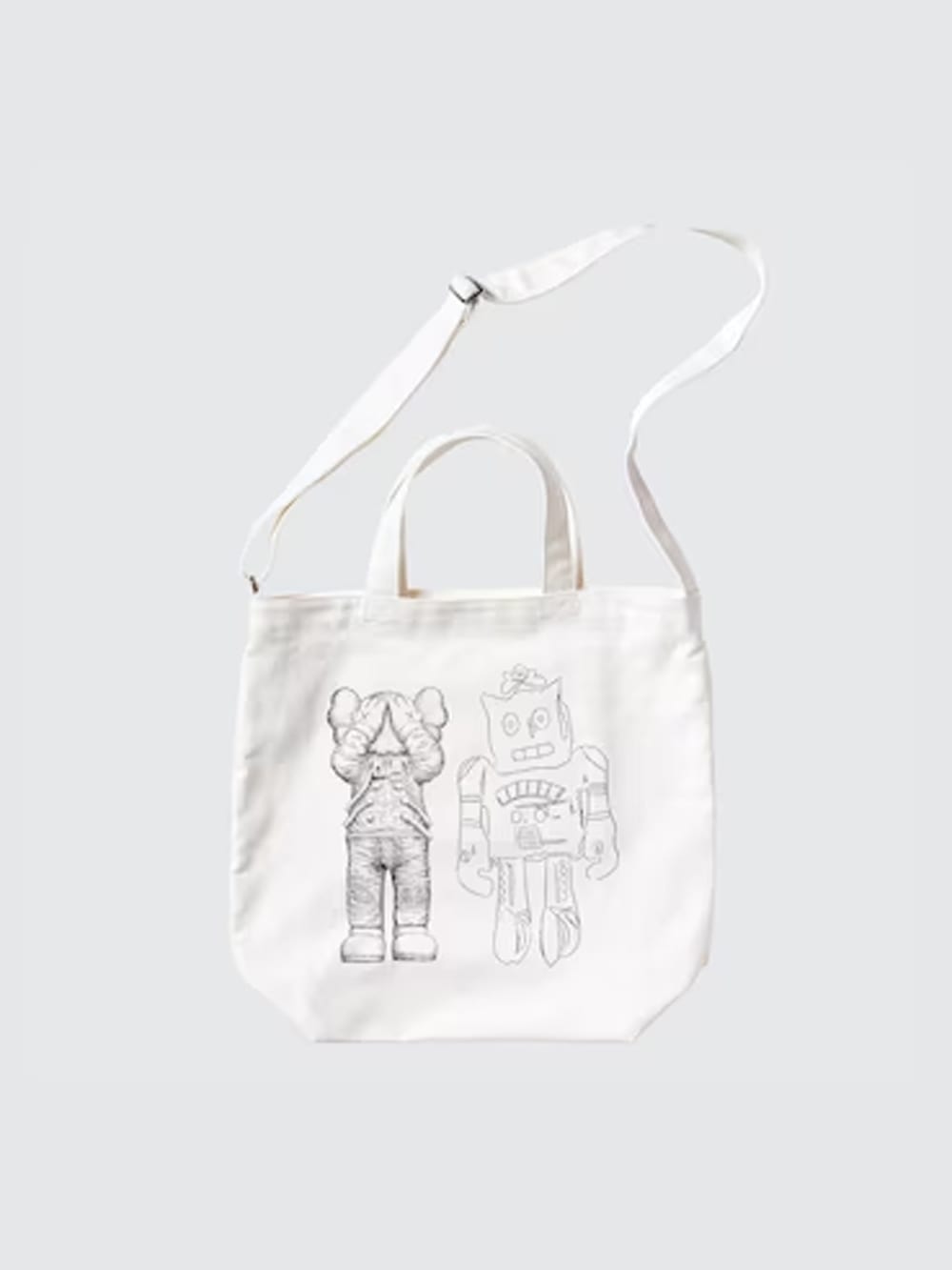 KAWS + Warhol 2WAY Tote Bag
