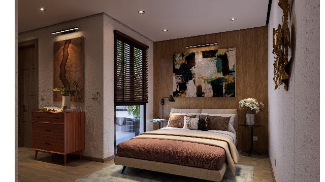 Bedroom in Elise Townhouse by M Residences