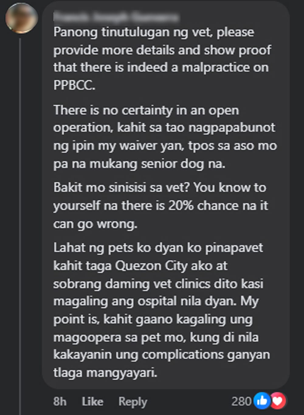 in defense of PPBCC