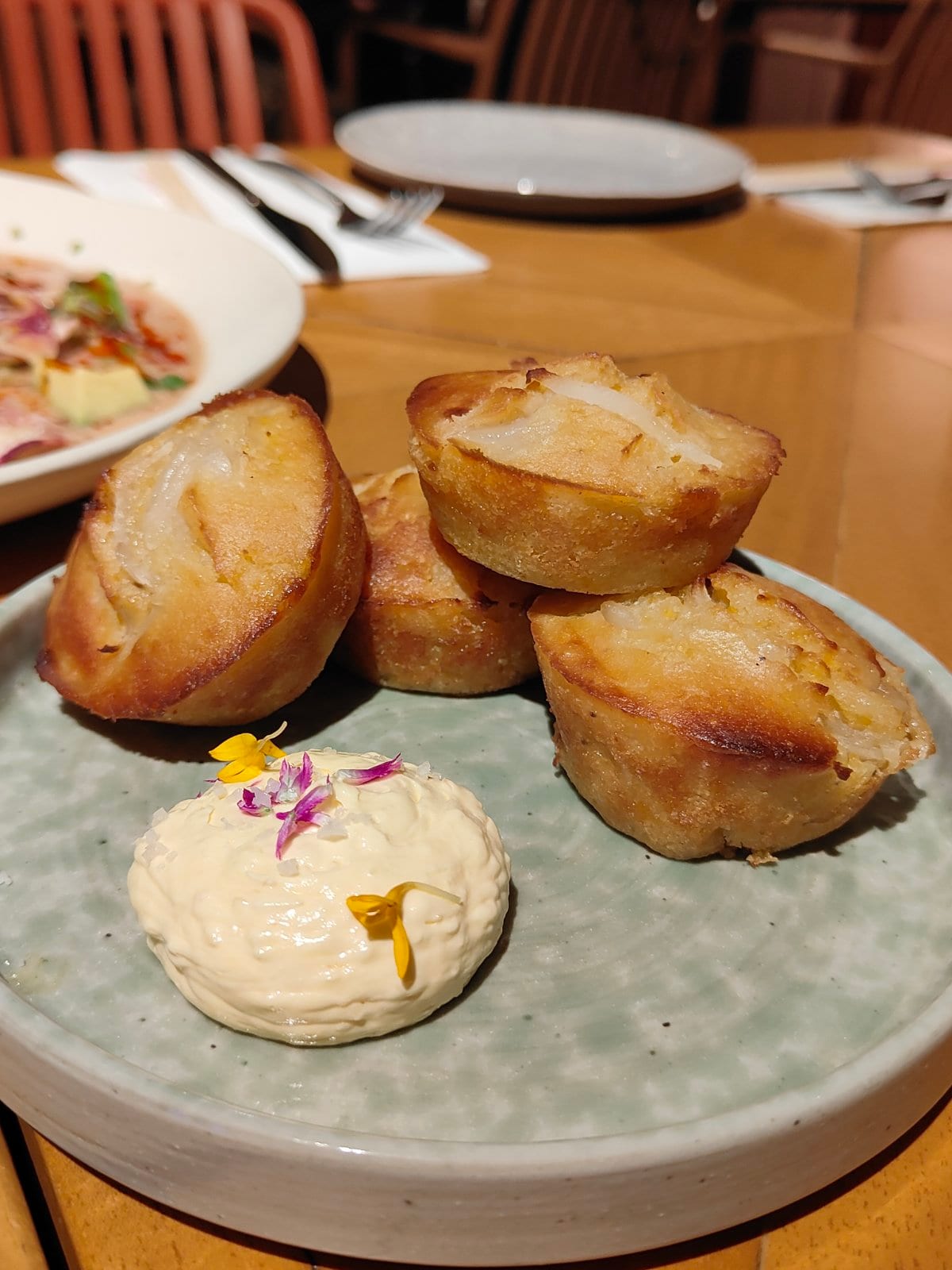 Macapuno Cornbread and Coco Butta