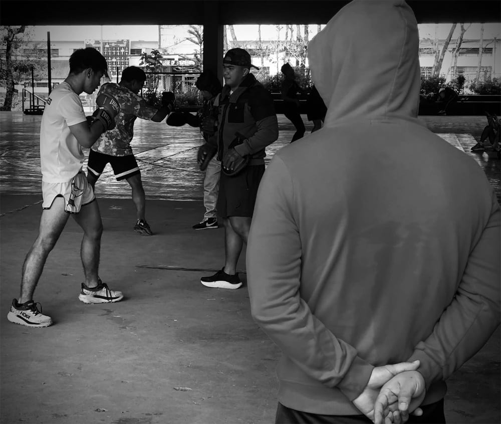 Coach Mark and Team Lakay