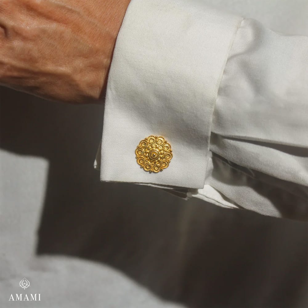 AMAMI Brigido Filigree Cufflinks