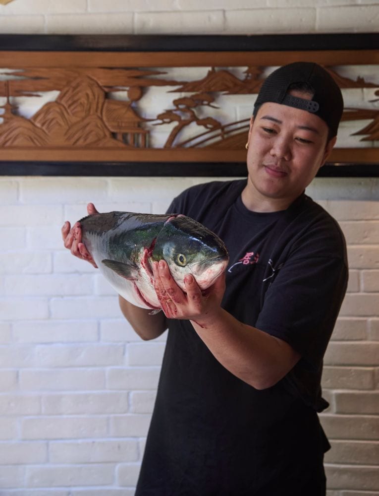 Hamachi fresh from Japan