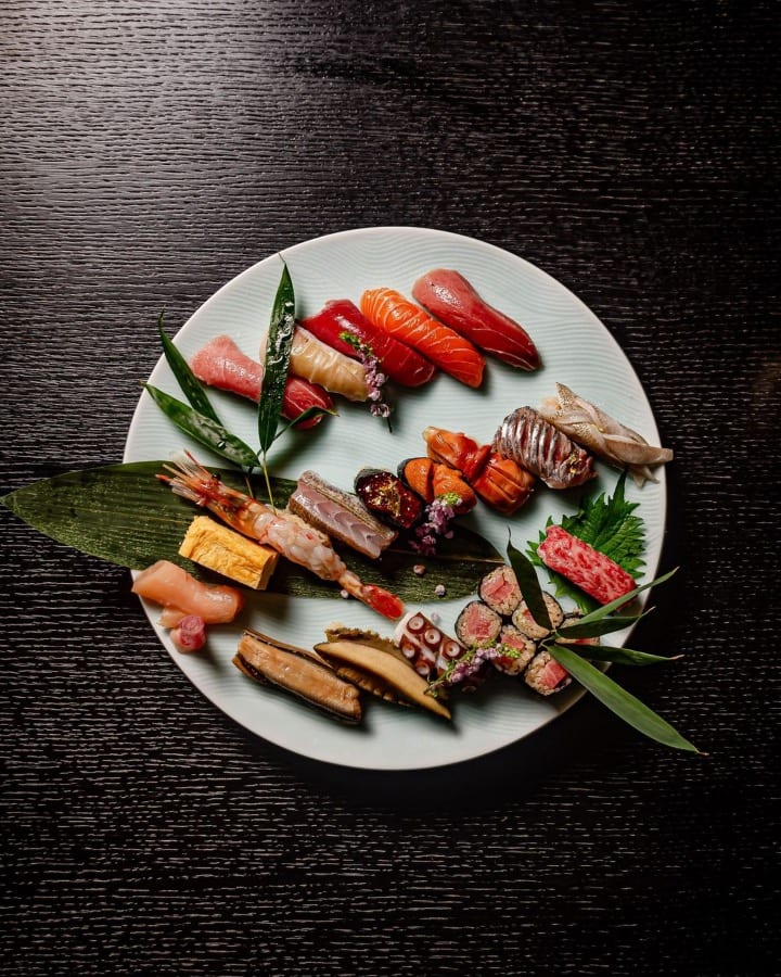 yamazato sushi platter