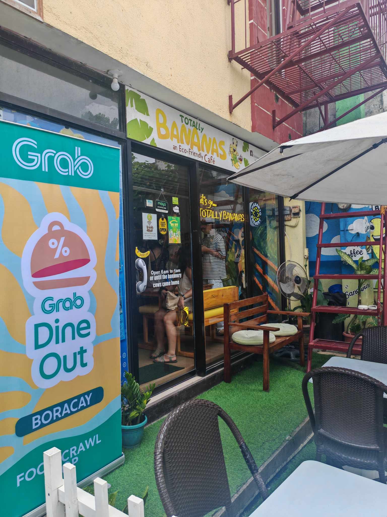 Totally Bananas Cafe in Boracay