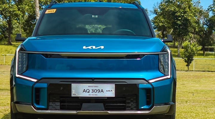 kia ev9 exterior