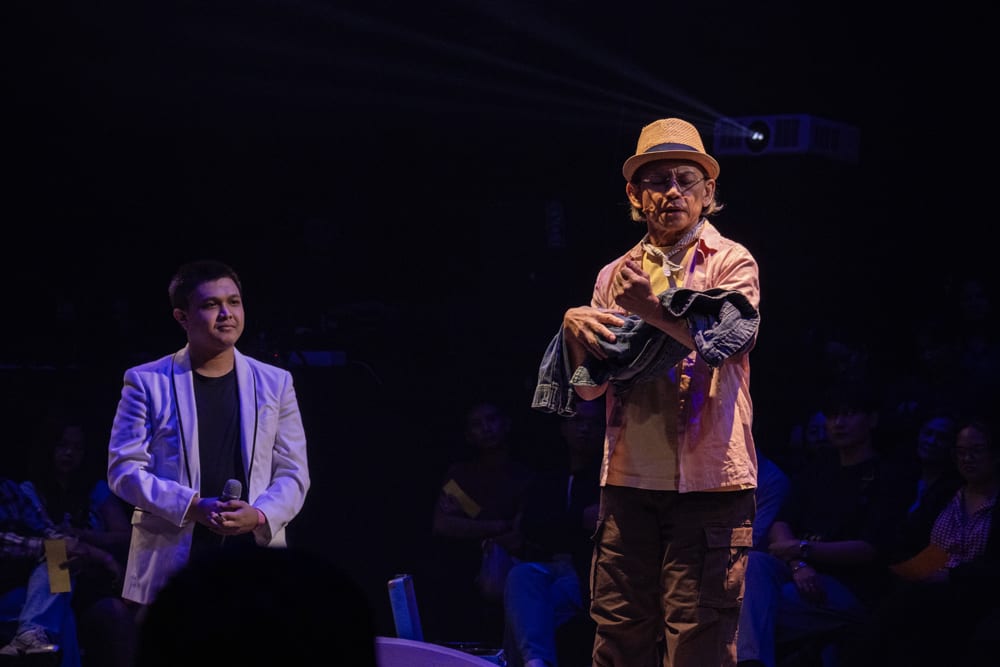 Jon Santos with doctor