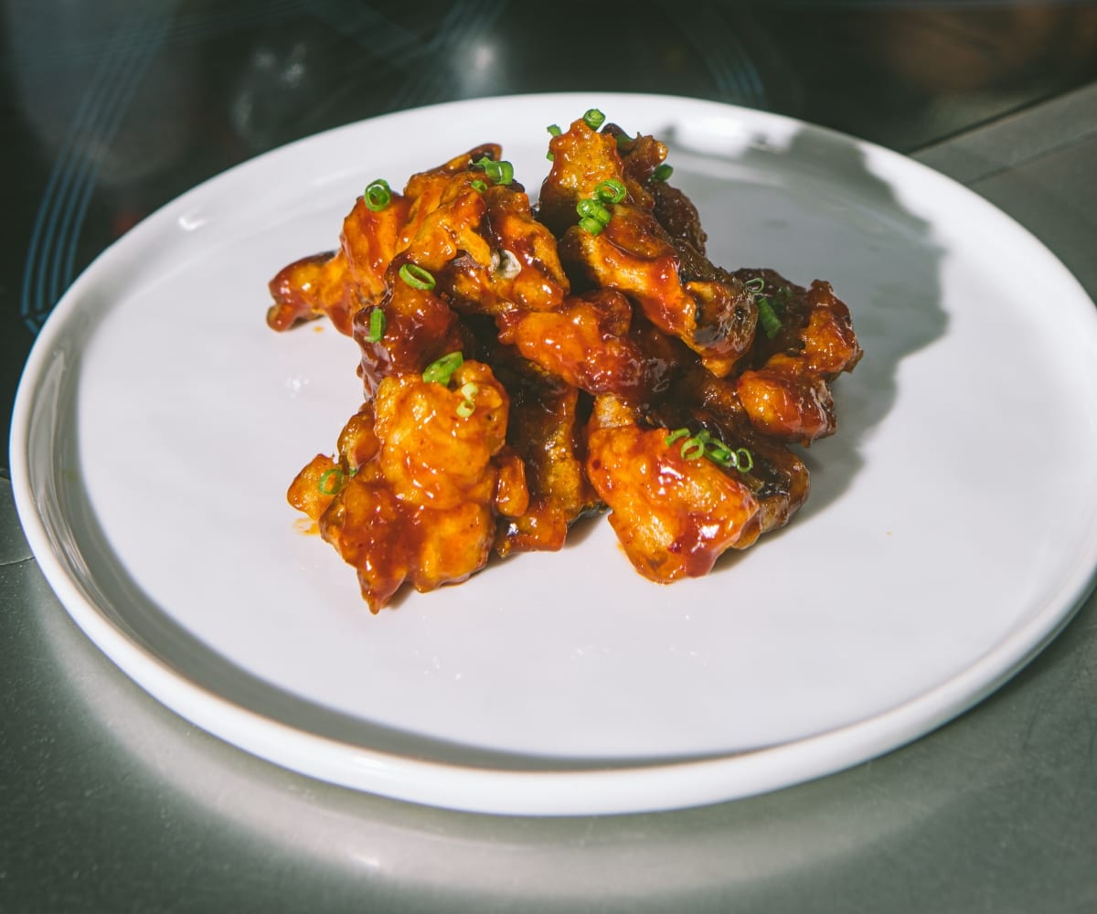 Mushroom Chicken Gangjeong