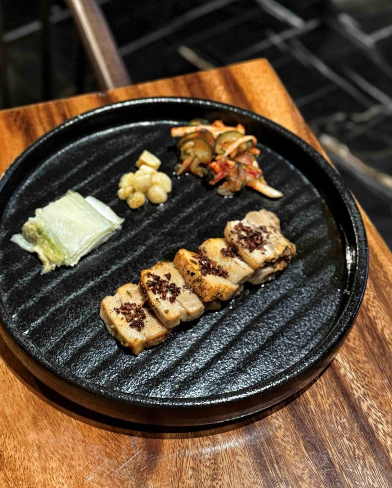 Grilled Pork Belly with Saeujeot
