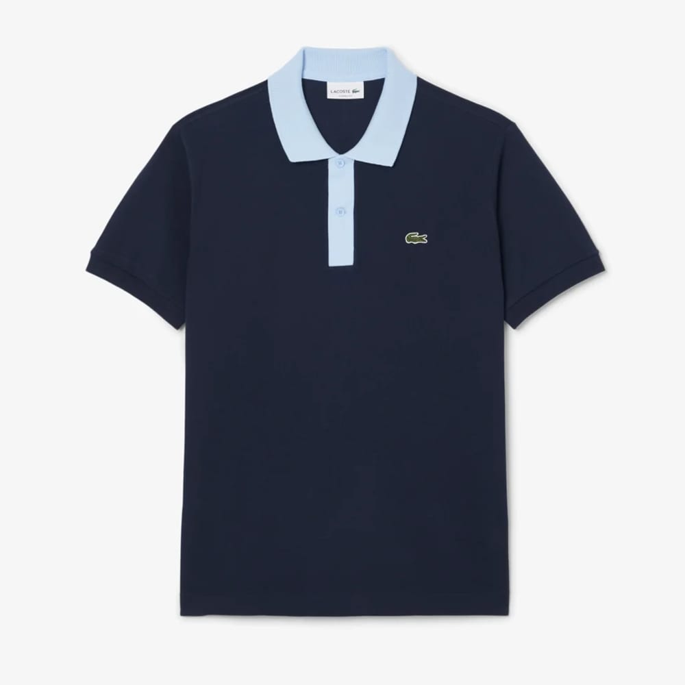 Classic Fit Contrast Collar L.12.12 Polo Shirt