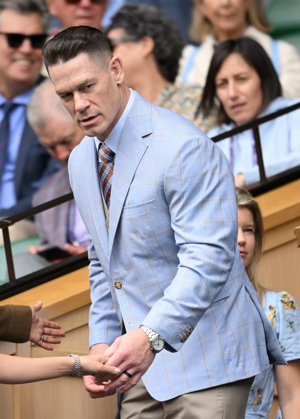 John Cena wears Rolex