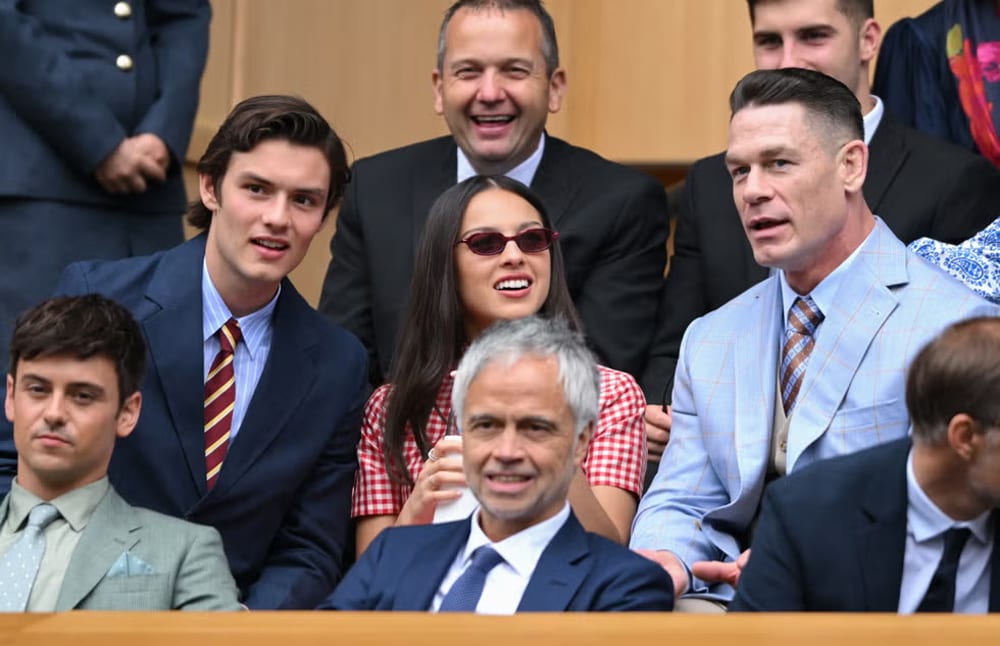 John Cena at Wimbledon