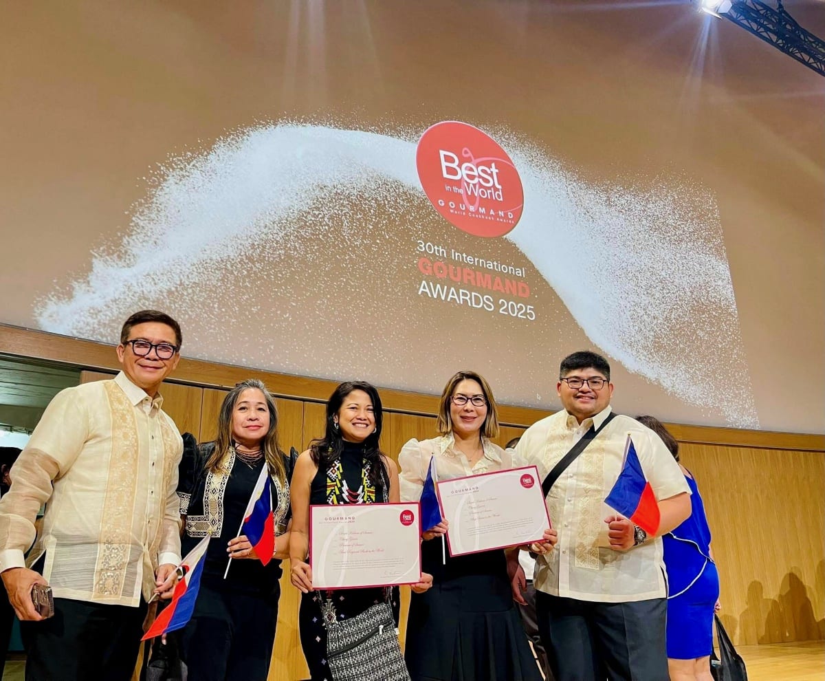 Clang Garcia at the Gourmand Awards