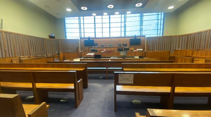 Irish courtroom