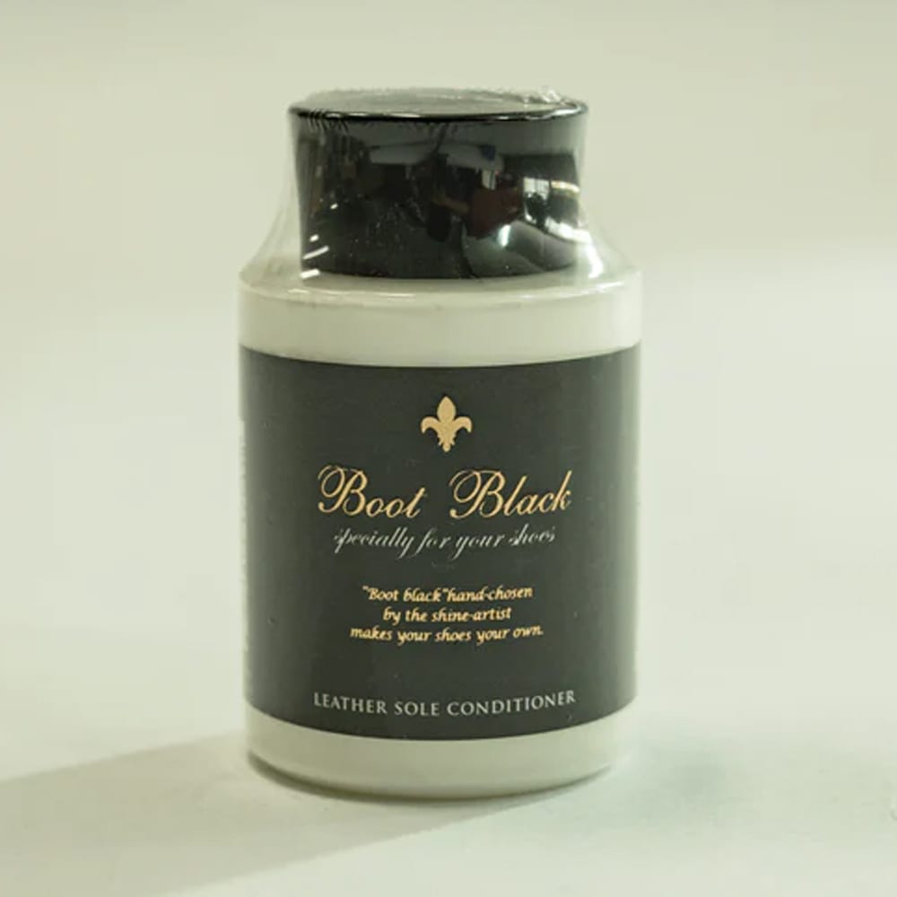 Boot Black Leather Sole Conditioner