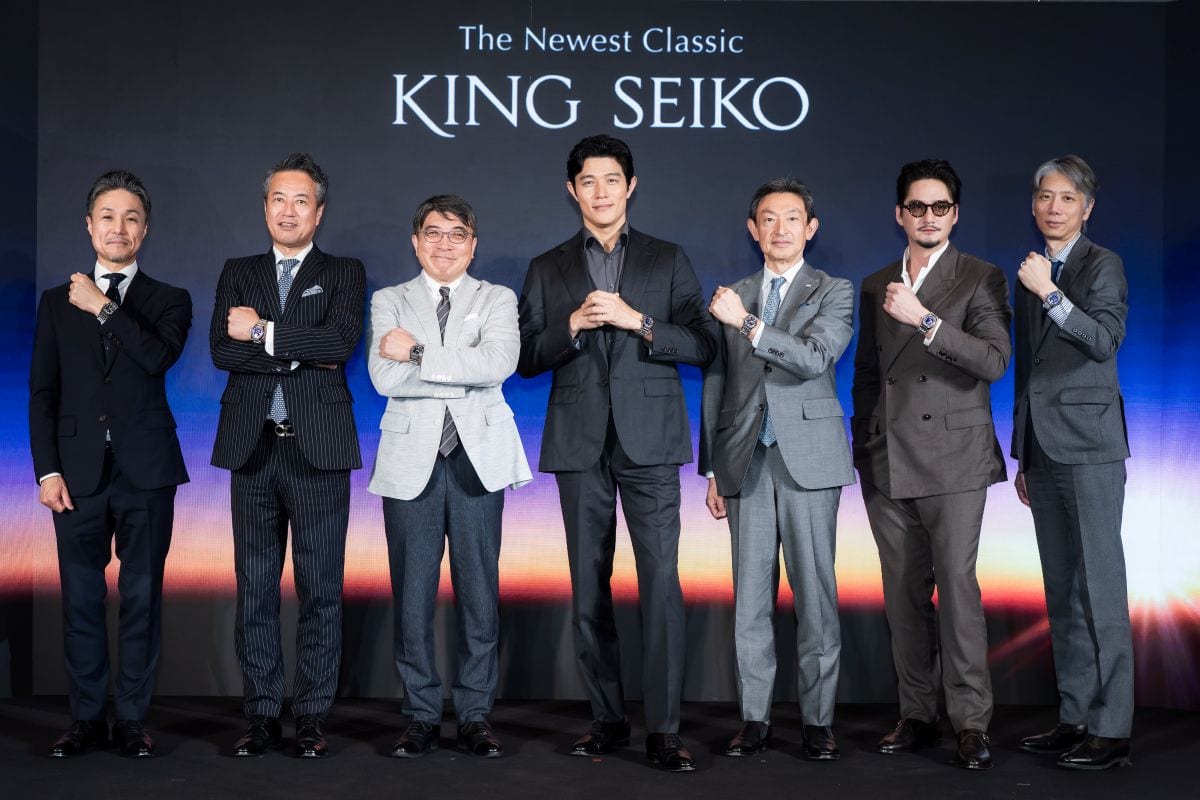 Seiko Watch Corporation introduced Ryohei?Suzuki as their first Global Brand Ambassador for King Seiko