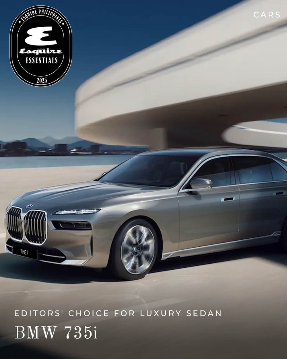 Editors' Choice for Luxury Sedan: BMW 735i