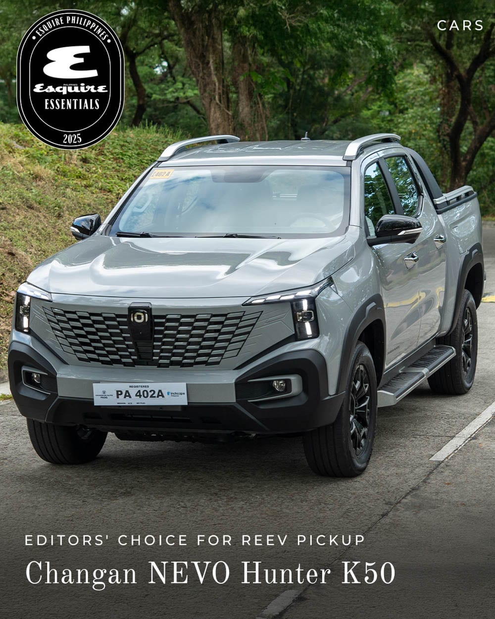 Editors' Choice for REEV Pickup: Changan NEVO Hunter K50