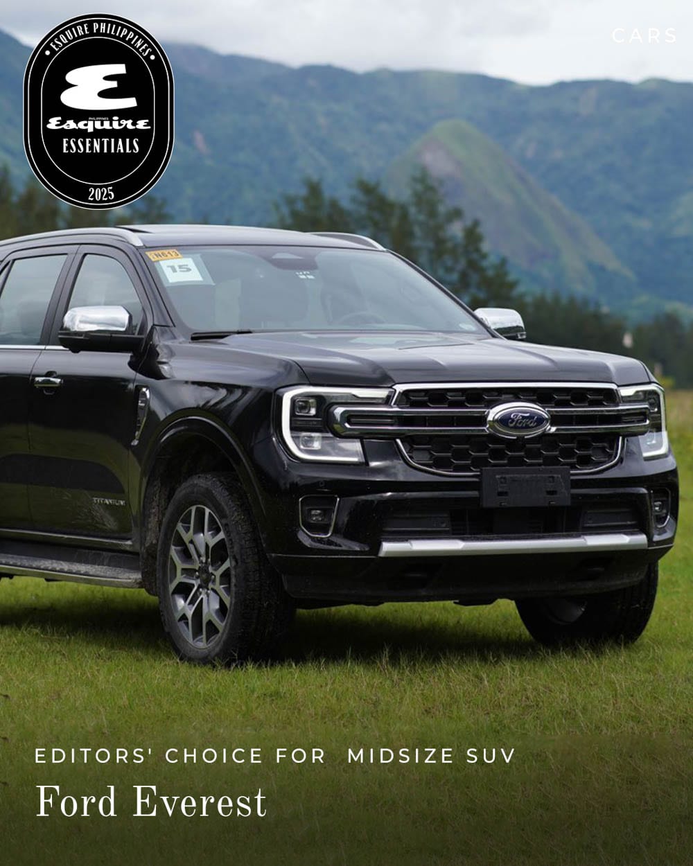 Editors' Choice for Midsize SUV: Ford Everest