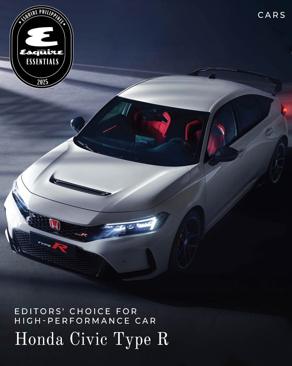 Editors' Choice for High-Performance Car: Honda Civic Type R