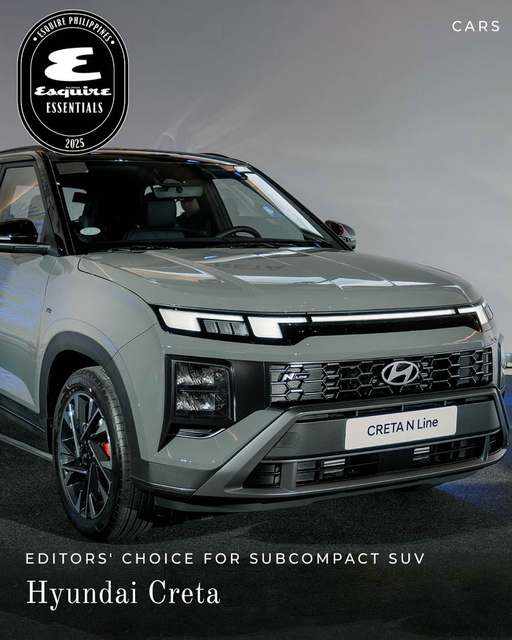 Editors' Choice for Subcompact SUV: Hyundai Creta