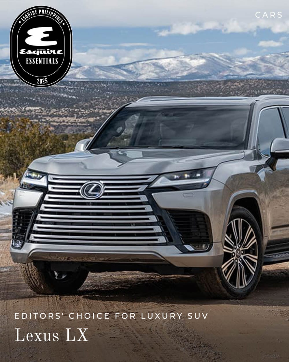 Editors' Choice for Luxury SUV: Lexus LX
