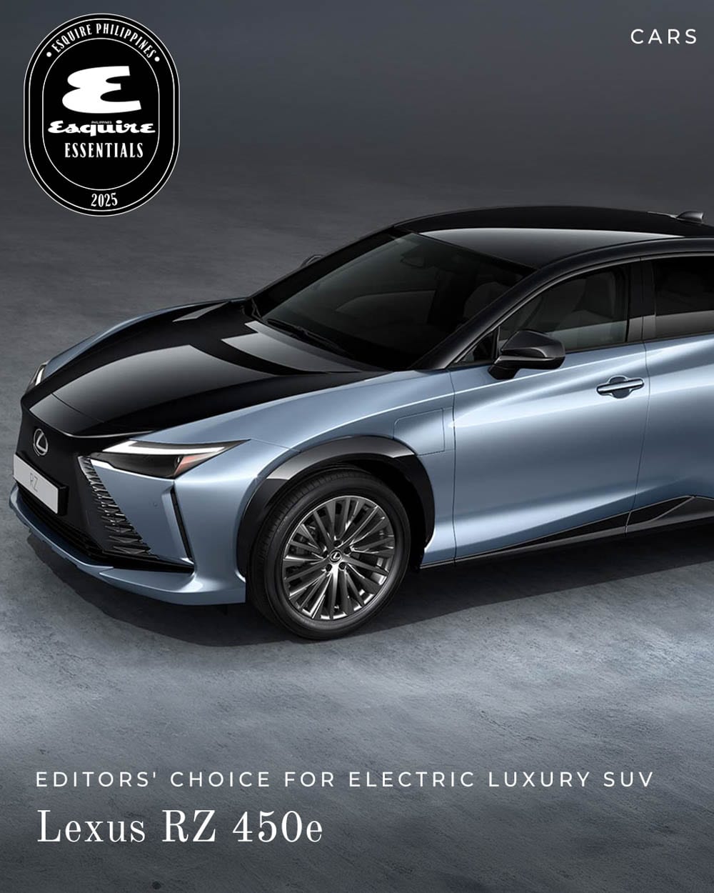 Editors' Choice for Electric Luxury SUV: Lexus RZ 450e