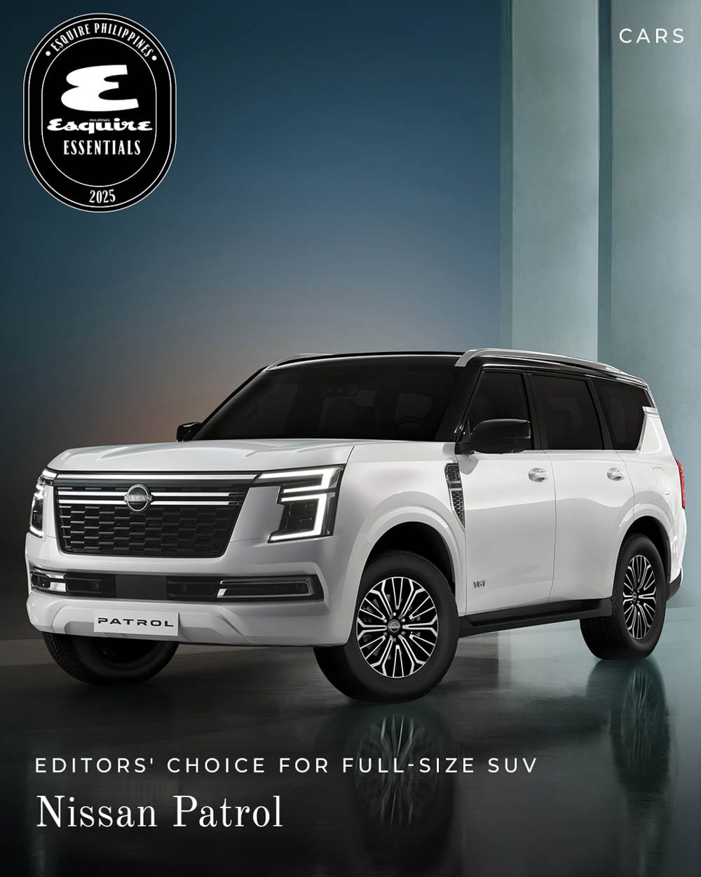 Editors' Choice for Full-Size SUV: Nissan Patrol