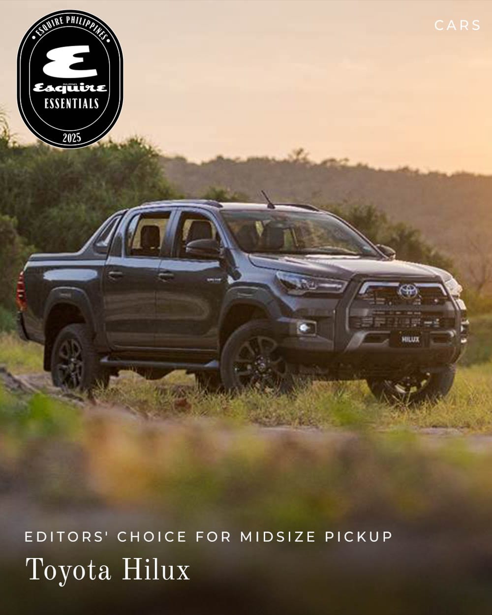 Editors' Choice for Midsize Pickup: Toyota Hilux