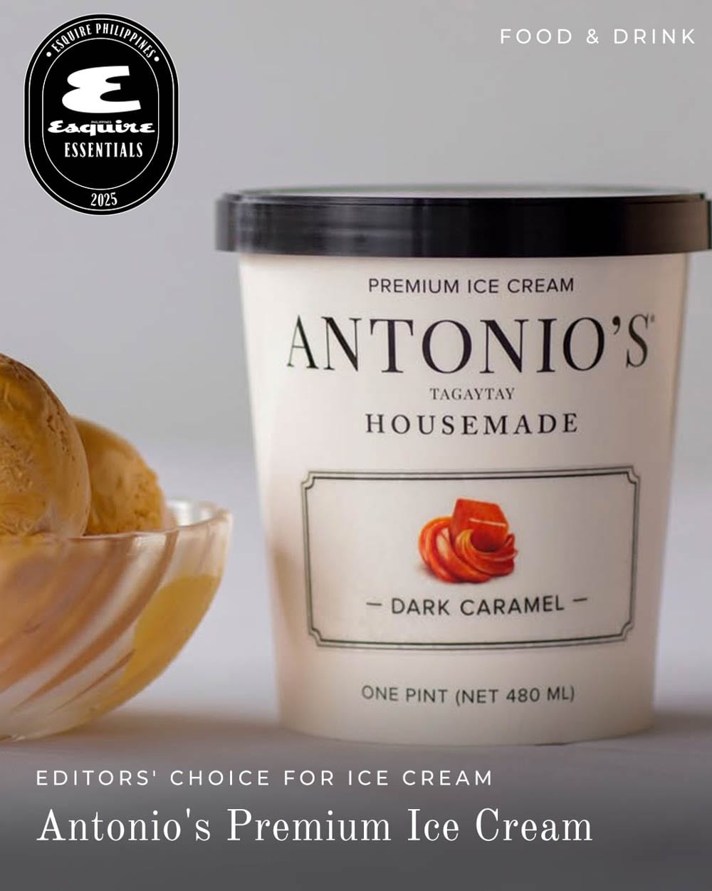 Editors' Choice for Ice Cream: Antonio's Premium Ice Cream