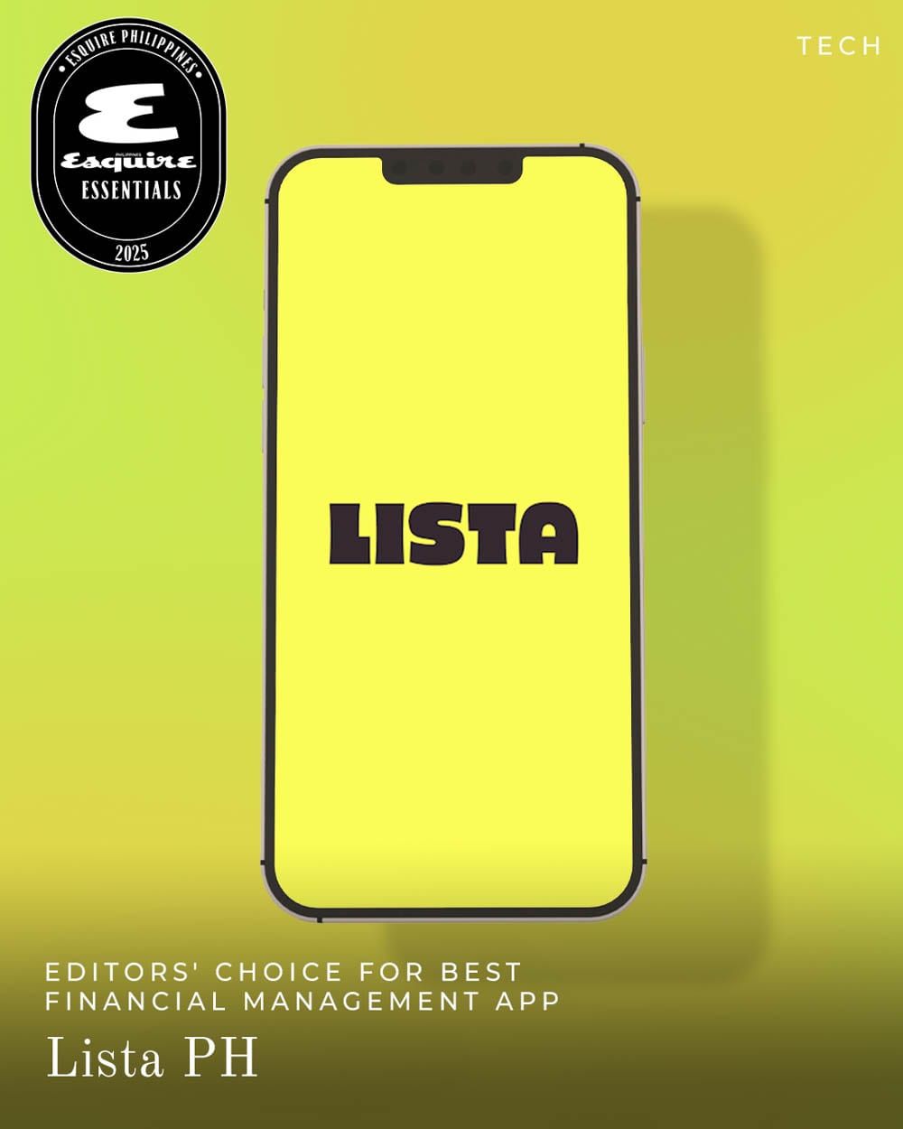 Editors' Choice for Financial Management App: Lista PH