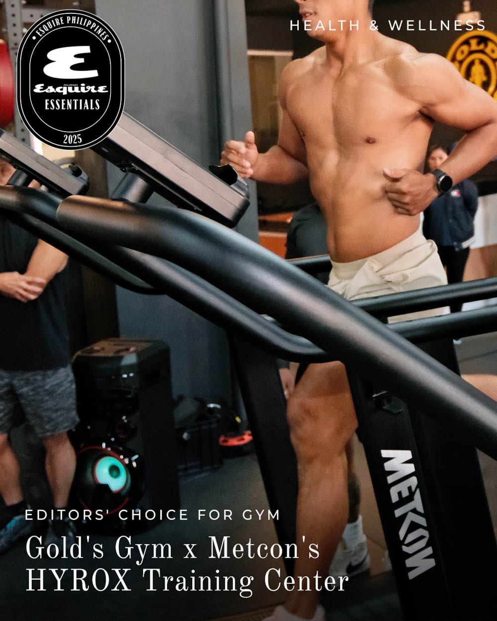 Editors' Choice for Gym: Gold's Gym x Metcon's HYROX Training Center